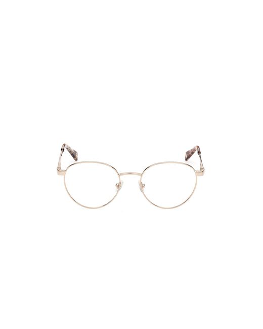 Guess Black Gu5221 032 Optical Frames Metal Round Normal