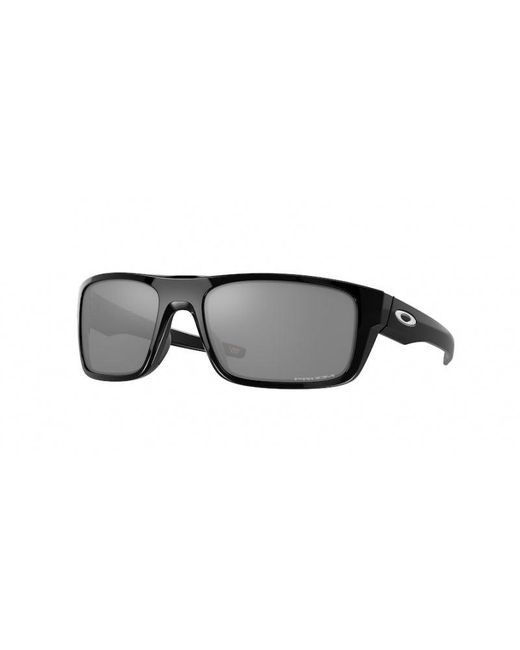 Oakley Black Oo9367 Drop Point 936735 Sunglasses Plastic Squared Prizm for men