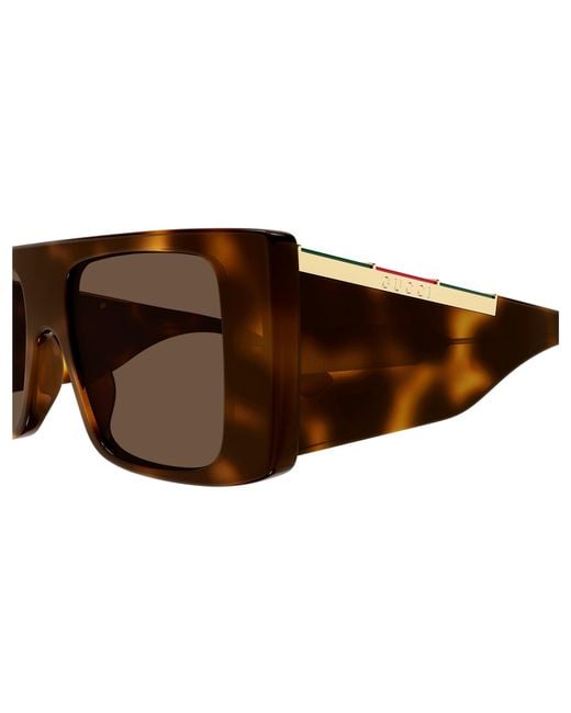 Gucci Black Gg1888S 002 Sunglasses Acetate Squared for men