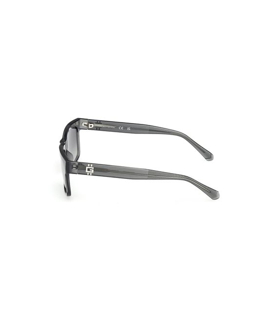Guess Gray Gu00221 20B Sunglasses Injected Smoke Squared Normal for men