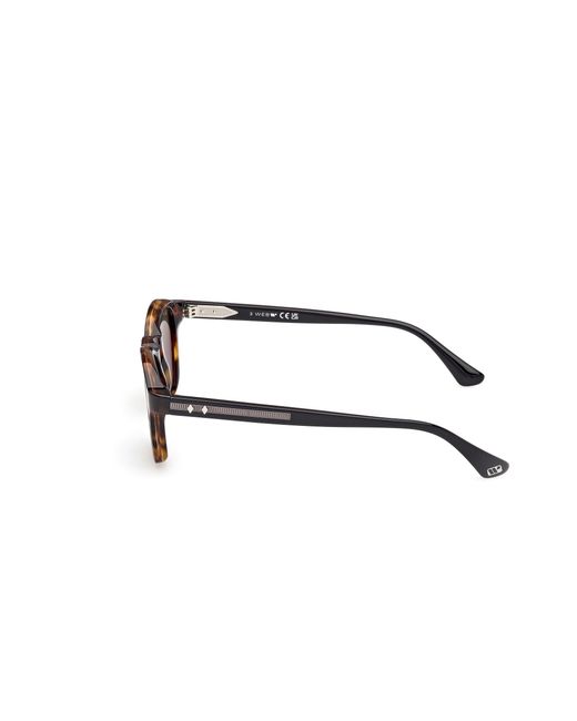 Web Green We0384 55N Sunglasses Acetate Round Normal for men