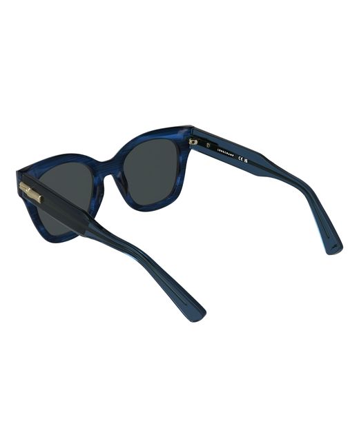 Longchamp Black Lo791S 407 Sunglasses Acetate Squared Normal