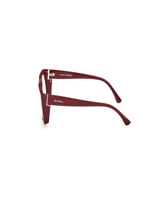 Max Mara Black Mm5181-B 069 Optical Frames Acetate Round Normal