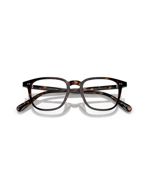 Oliver Peoples Black Ov5532U Nev 1009 Optical Frames Acetate Transparent Pillow Normal for men