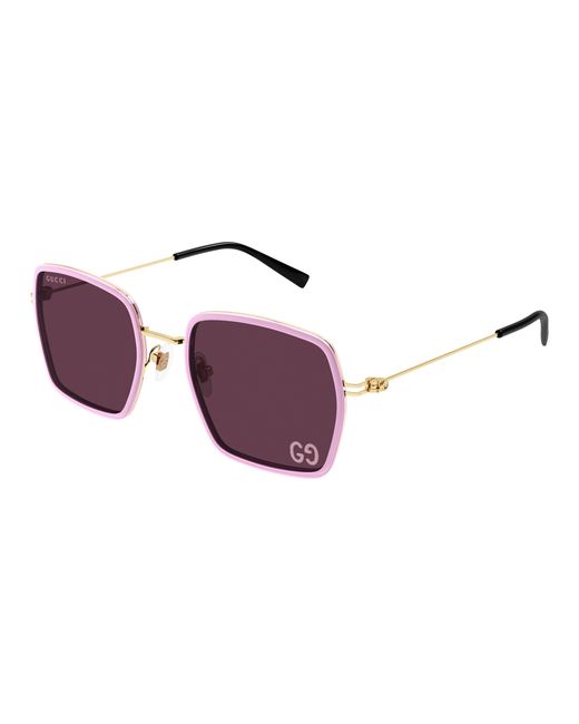 Gucci Black Gg1848S 005 Sunglasses Injected Squared