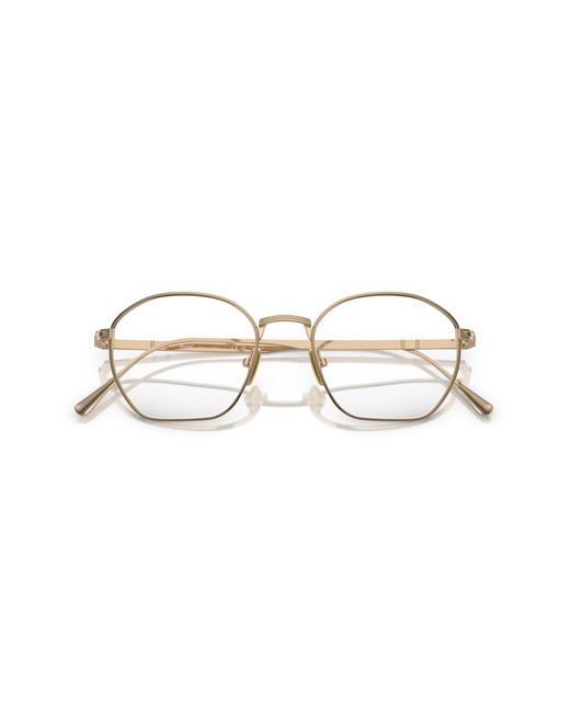 Persol Black Po5004Vt 8000 Optical Frames Titanium Geometric
