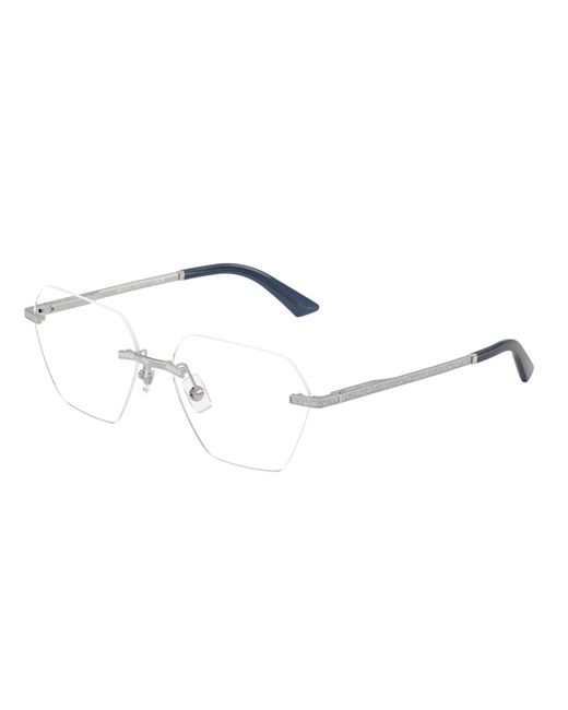 Jimmy Choo Black Jc2016J 3018 Optical Frames Metal Geometric Normal