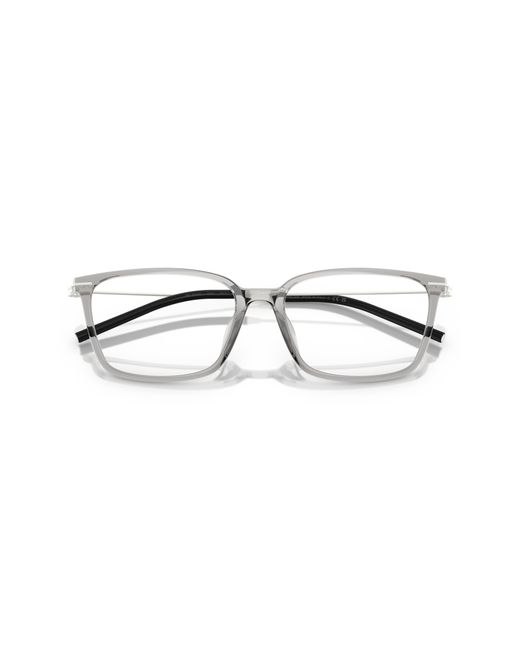 Moncler Black Me3004D 5015 Optical Frames Injected Transparent Squared Normal