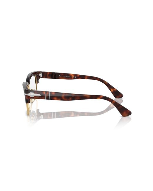Persol Black Po3354V 24 Optical Frames Acetate Transparent Squared Normal
