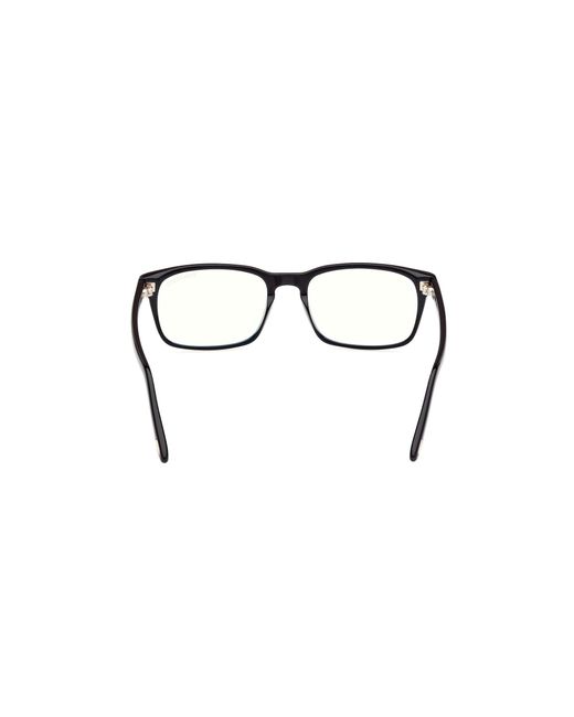 Tom Ford Black Ft5938-B 001 Optical Frames Acetate Squared Normal for men