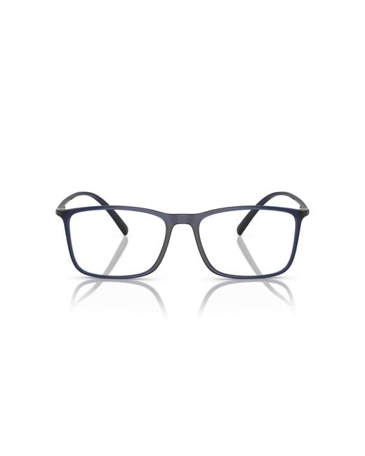 Giorgio Armani Black Ar7244U L6003 Optical Frames Injected Squared Normal for men
