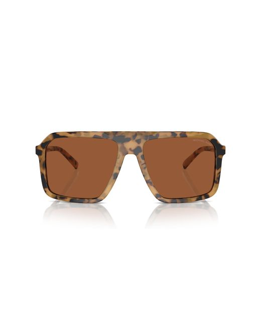 Michael Kors Black Mk2218U Murren 393073 Sunglasses Acetate Squared Normal for men