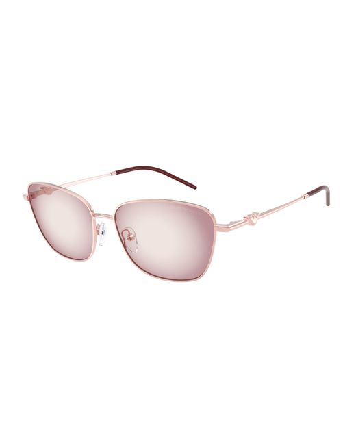 Emporio Armani Black Ea2170 34268H Sunglasses Metal Geometric Normal Shaded