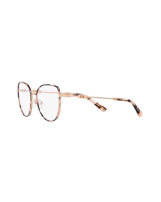 Michael Kors Black Mk3066J Empire Round 1108 Optical Frames Metal Geometric Normal