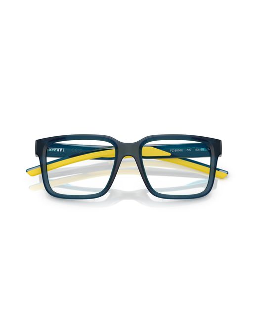 FERRARI SCUDERIA Black Fz8016U 527 Optical Frames Injected Squared Normal for men