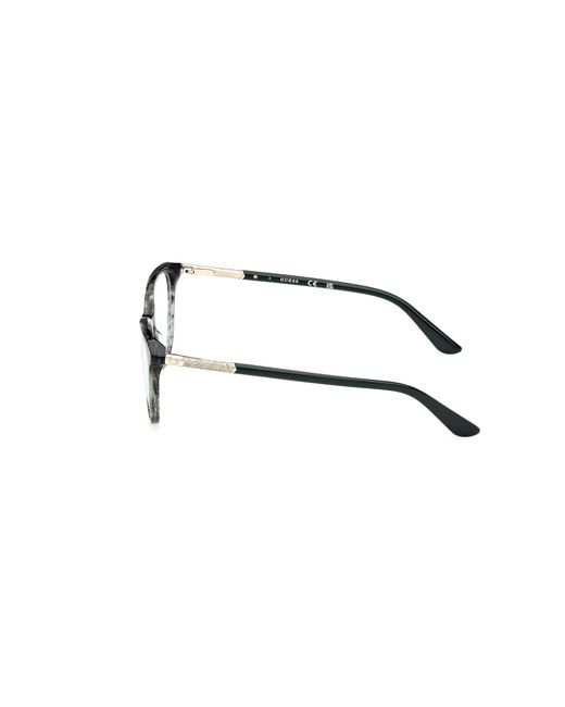 Guess Black Gu2657-N 098 Optical Frames Acetate Round Normal