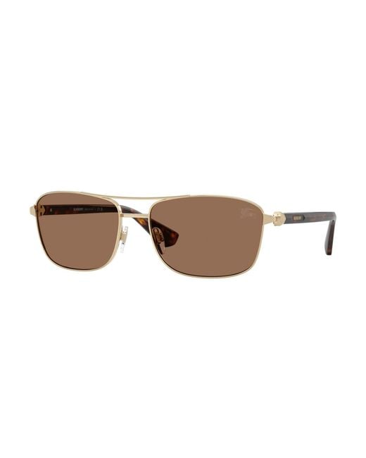 Burberry Black Be3163 110973 Sunglasses Metal Squared Normal for men