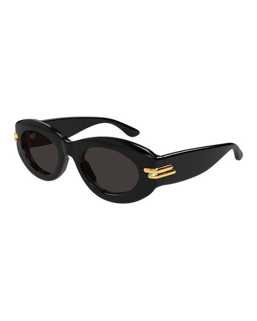Bottega Veneta Black Bv1322S 001 Sunglasses Acetate Round