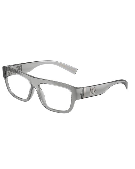 Dolce & Gabbana Black Dg5114 3160 Optical Frames Injected Transparent Squared Normal for men