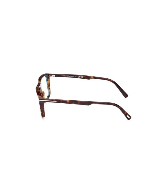 Tom Ford Black Ft5959-B 052 Optical Frames Acetate Squared Normal for men
