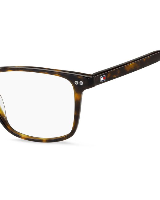 Tommy Hilfiger Black Th 2189 086 Optical Frames Acetate Squared Normal for men