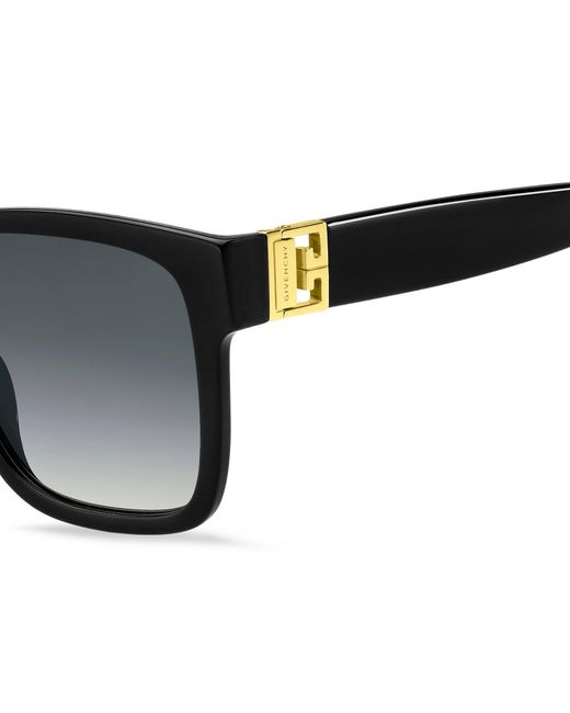 Givenchy Black Gv 7141/G/S 807/9O Sunglasses Acetate Squared Normal Shaded