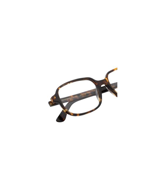 Retrosuperfuture Black 55L Numero 05 Burnt Optical Frames Acetate Squared