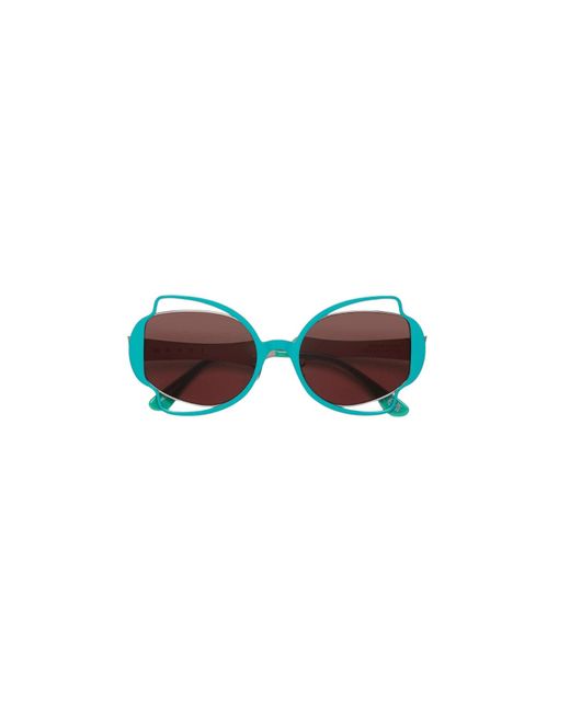 Marni Black We3 Route Of The Sun Sunglasses Metal Geometric Normal