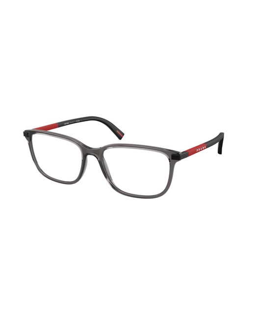Prada Linea Rossa Black Ps 02Rv 01D1O1 Optical Frames Injected Pillow Normal for men