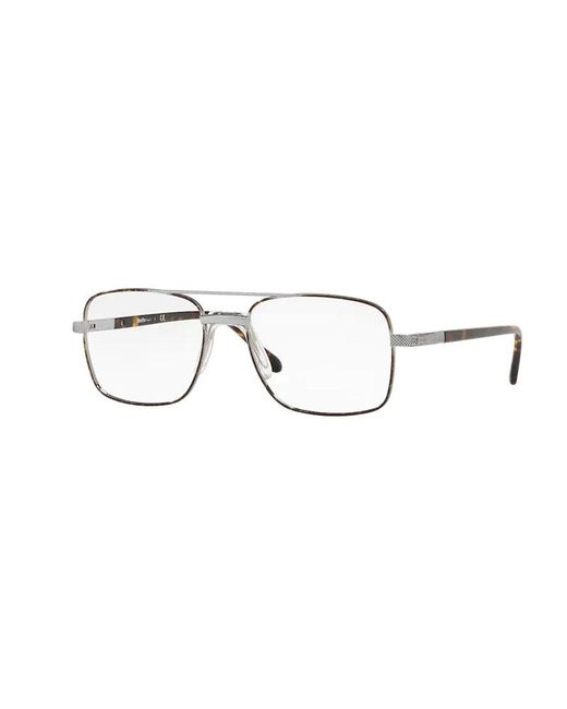 Sferoflex Black Sf2263 S711 Optical Frames Metal Squared for men