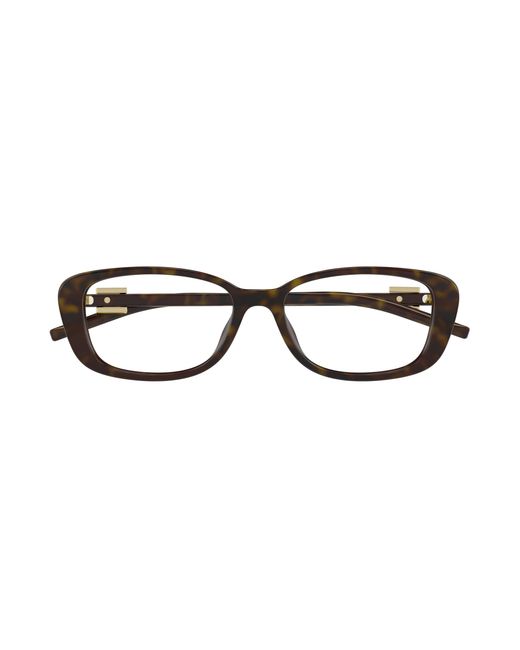 Gucci Black Gg1685Ok 003 Optical Frames Injected Transparent Squared