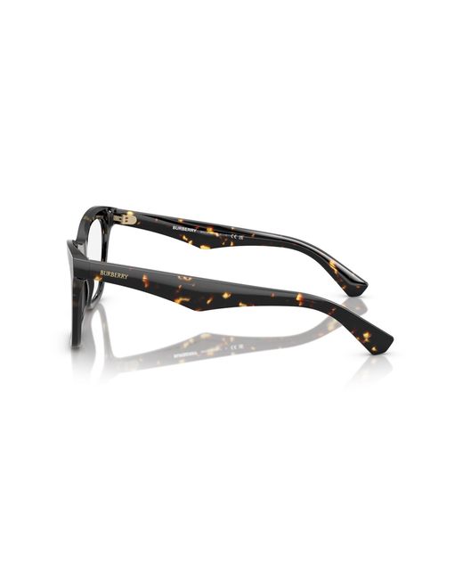 Burberry Black Be2416 4106 Optical Frames Acetate Transparent Cat Eye Normal