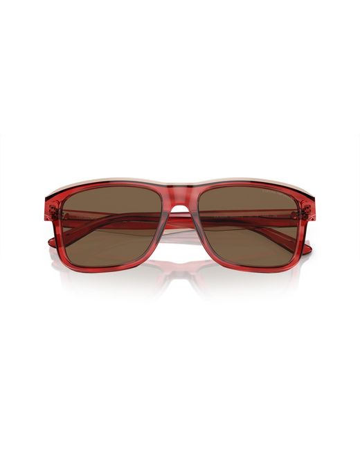 Emporio Armani Black Ea4208 605373 Sunglasses Acetate Pillow Normal for men