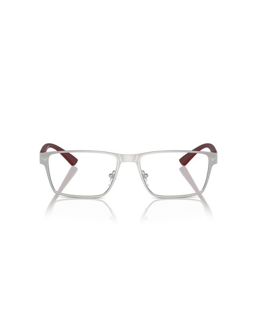 Emporio Armani Black Ea1157 3045 Optical Frames Metal Transparent Squared Normal for men