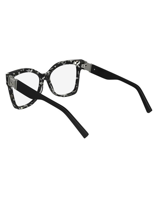 Karl Lagerfeld Black Kl6149 016 Optical Frames Acetate Squared Normal Normal