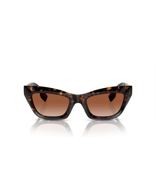 Burberry Black Be4409 300213 Sunglasses Acetate Cat Eye Normal Shaded