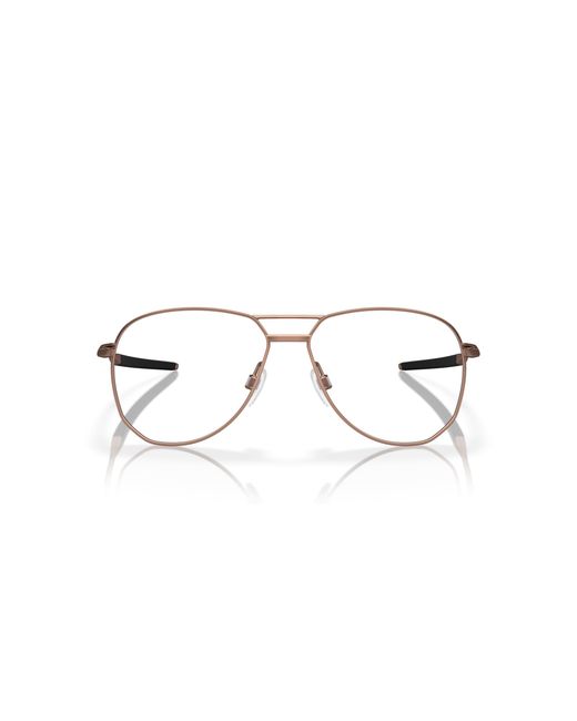 Oakley Black Ox5077 Contrail Ti Rx 507703 Optical Frames Titanium Round Normal for men