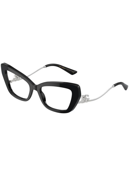 Dolce & Gabbana Black Dg3391B 501 Optical Frames Acetate Transparent Cat Eye Normal