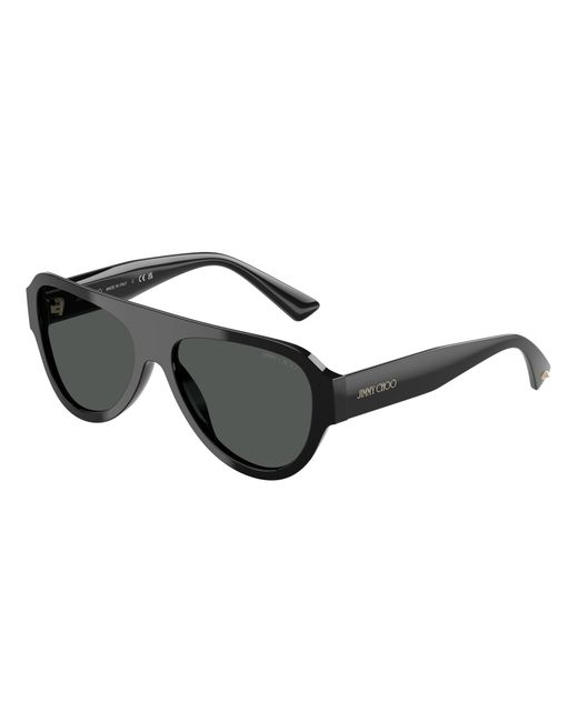 Jimmy Choo Black Jc5027 50008G Sunglasses Acetate Pilot Normal Shaded