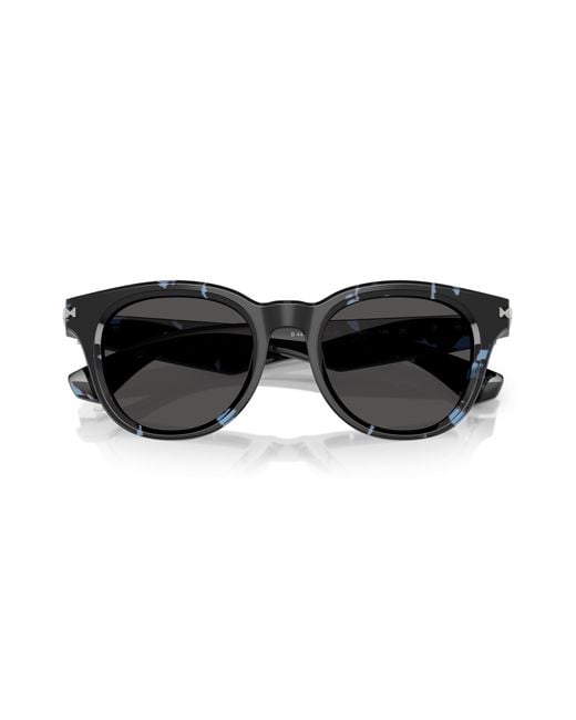 Burberry Black Be4439 411187 Sunglasses Acetate Round Normal for men