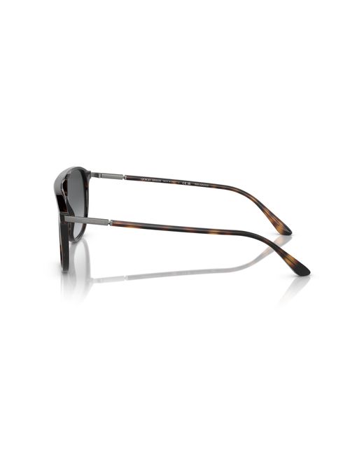 Giorgio Armani Black Ar8179 5026T3 Sunglasses Acetate Pilot Polarized Shaded for men