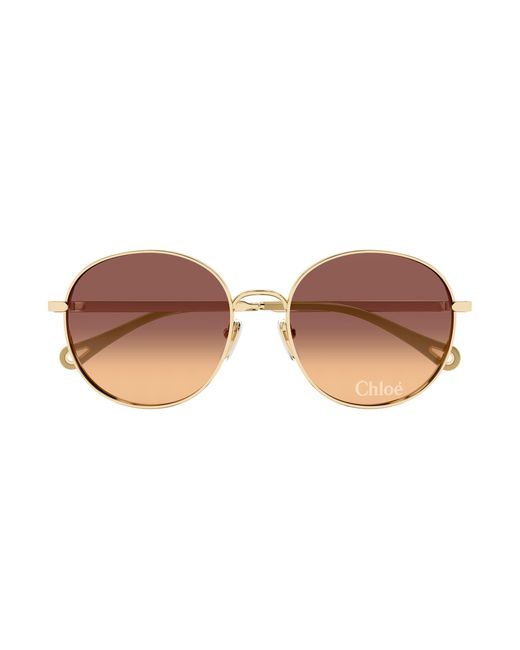 Chloé Black Ch0325Sk 004 Sunglasses Metal Round