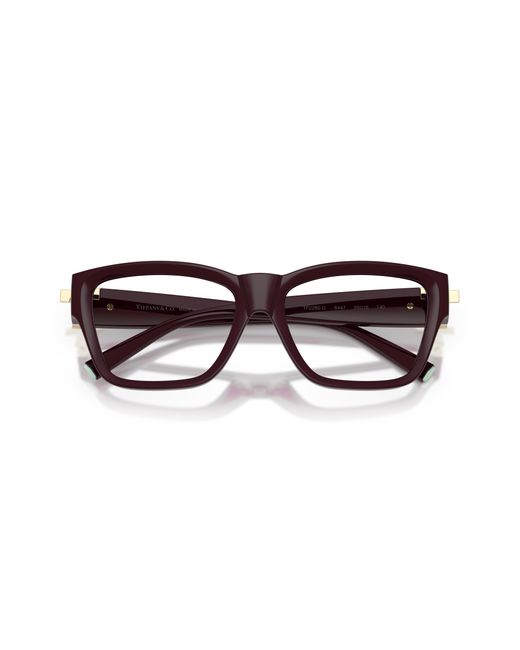 Tiffany & Co Black Tf2285U 8447 Optical Frames Injected Transparent Squared Normal