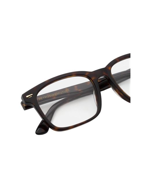 Retrosuperfuture Black Eo7 Numero 150 3627 Optical Frames Acetate Squared