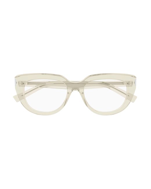 Saint Laurent Black Sl 828 004 Optical Frames Acetate Transparent Cat Eye