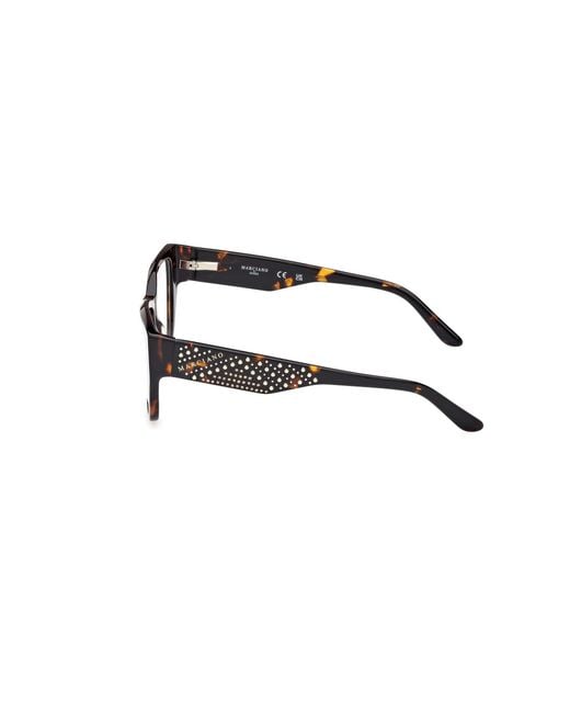 Guess Black Gm50019 052 Optical Frames Acetate Squared Normal