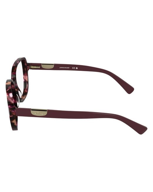 Longchamp Black Lo2784 642 Optical Frames Acetate Squared Normal