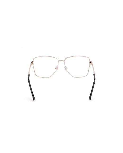 MAX&Co. Black Mo5164 032 Optical Frames Metal Squared Normal