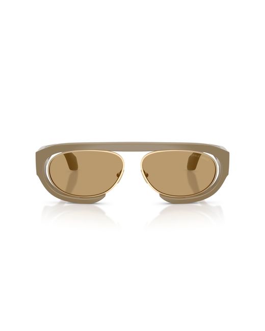 Giorgio Armani Black Ar8239 622273 Sunglasses Acetate Round Normal for men