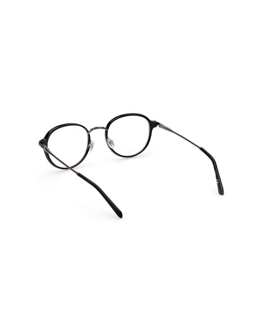 Guess Black Gu50079 001 Optical Frames Injected Round Normal for men